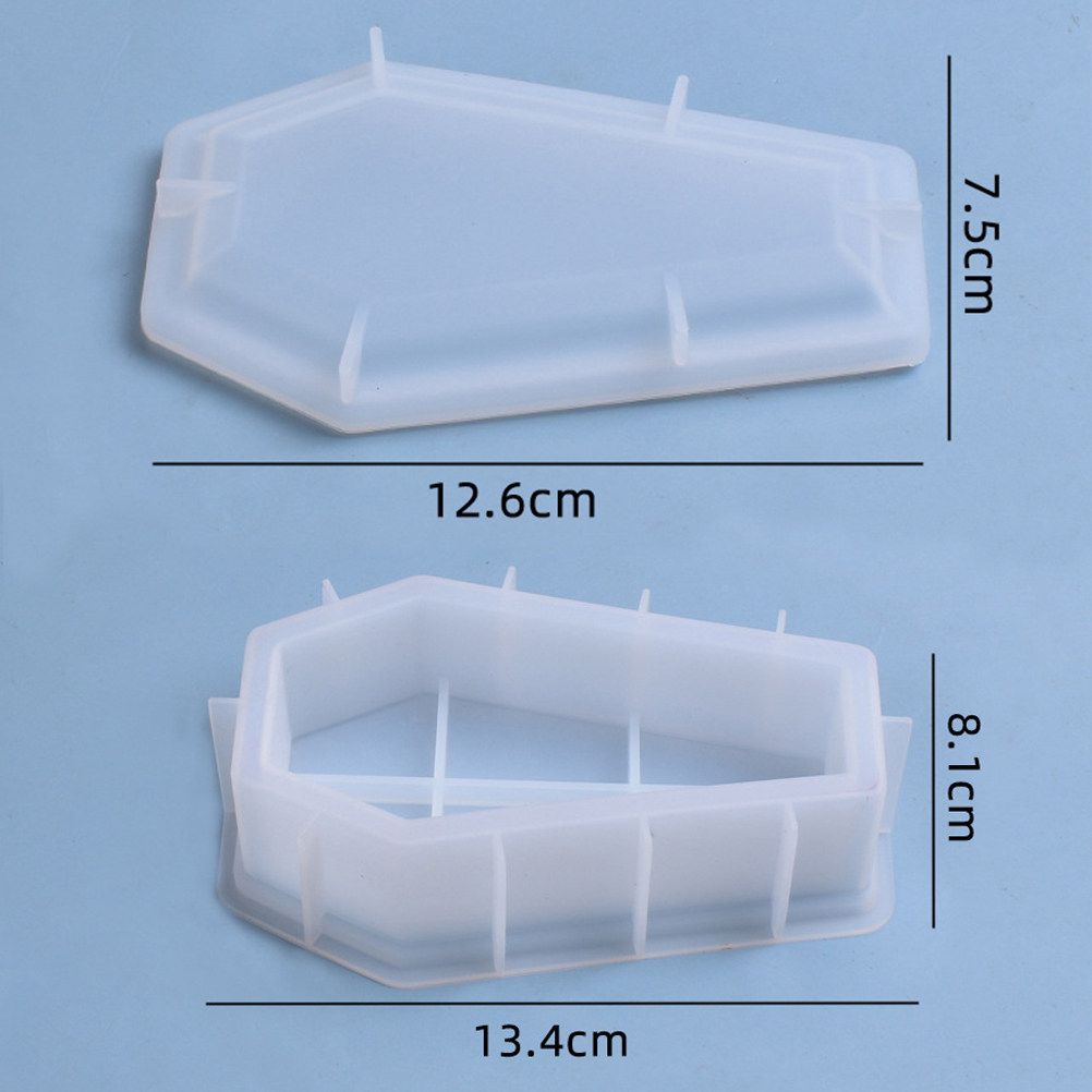 1Set Coffin Mold Tray Premium  - Silicone Mold Tray review and price