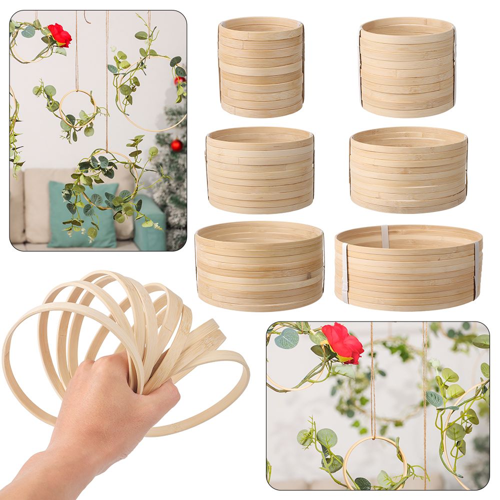 10Pcs 10/12/15/18/20/26cm Ring - Wood Ring Blank review and price