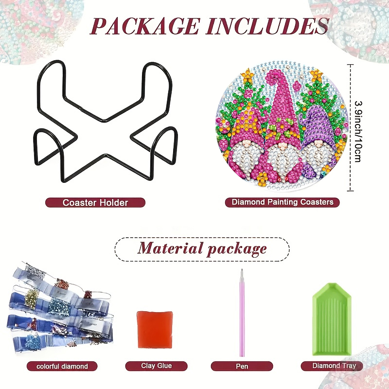 8 pieces/set Christmas collect - Resin Craft Kit review and price