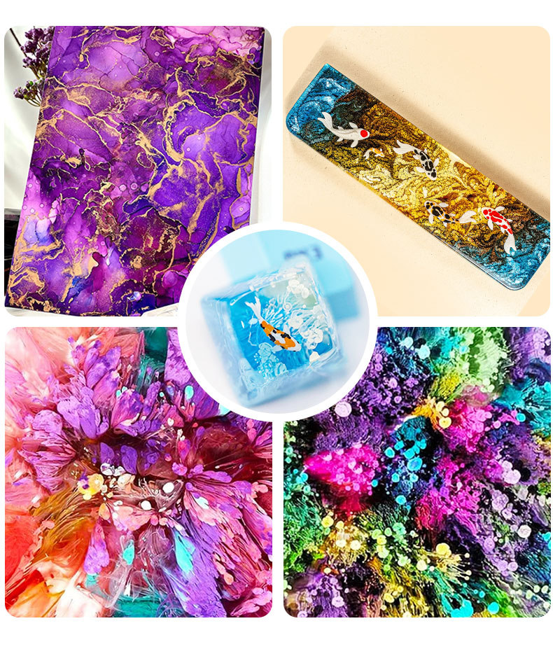 10ml Alcohol Ink Art Epoxy Res - Epoxy Uv Resin Kit review and price