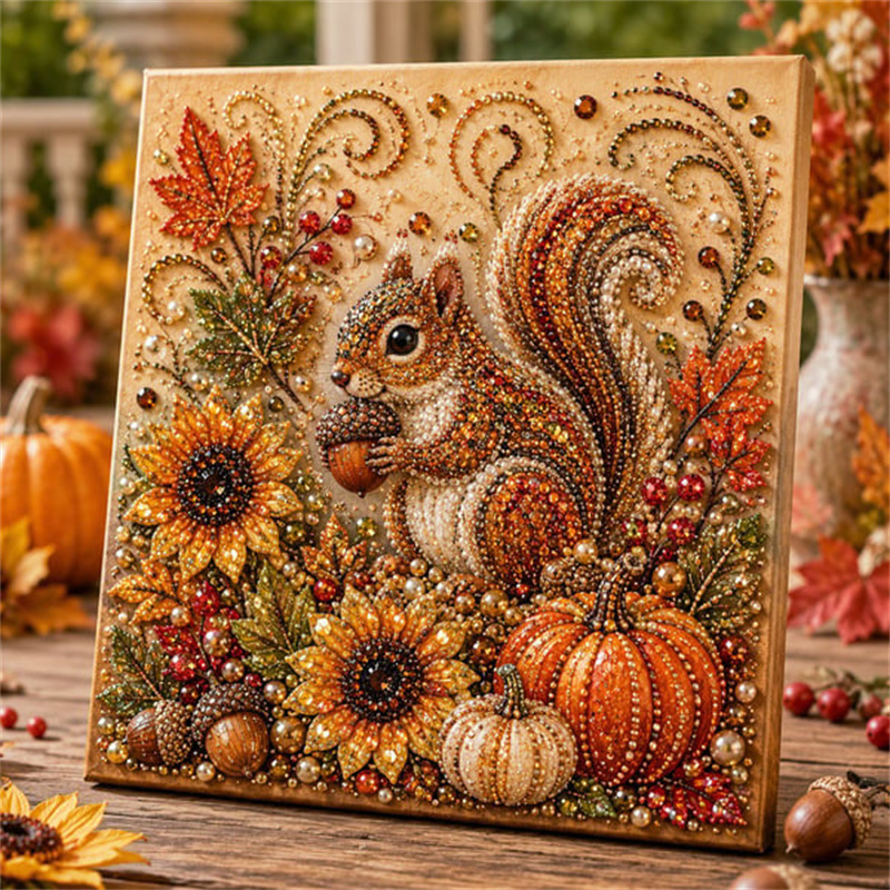 Autumn Diamond Pearl Painting  - Resin Craft Kit review and price