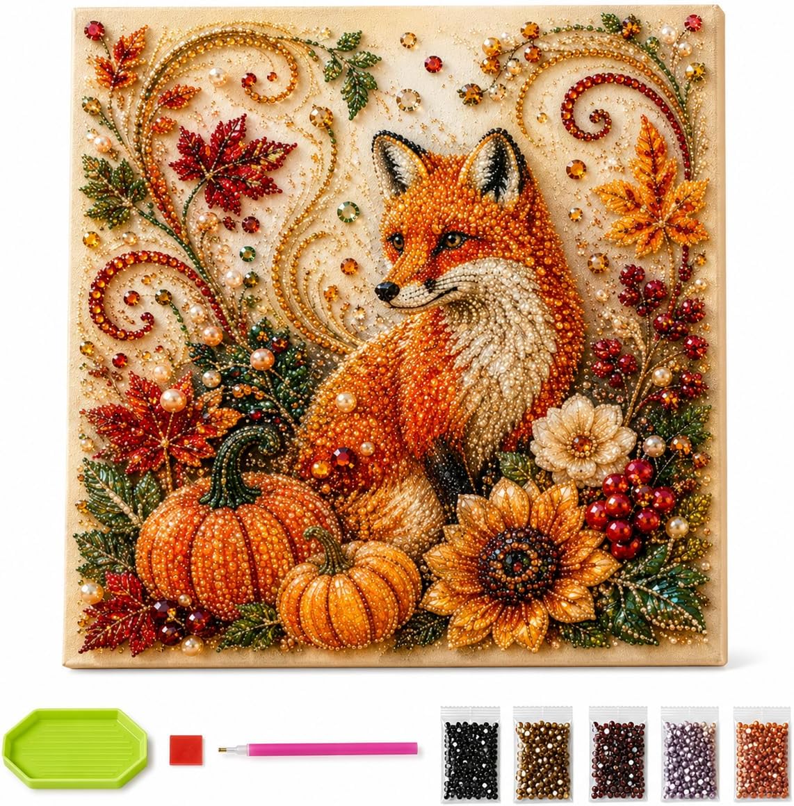 Autumn Diamond Pearl Painting  - Resin Craft Kit review and price