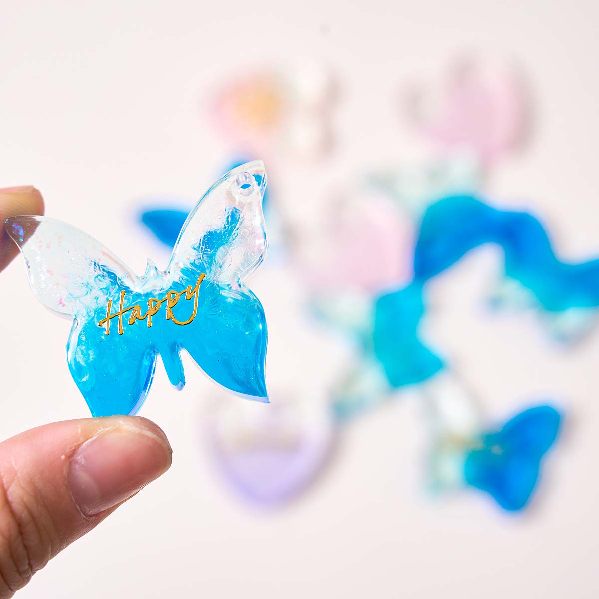 Six-hole with Holes Earring Si - Resin Craft Material review and price