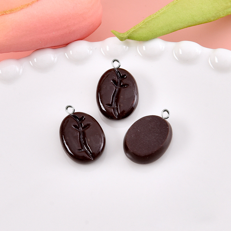 10pcs Coffee Beans Resin Penda - Resin Craft Projects review and price