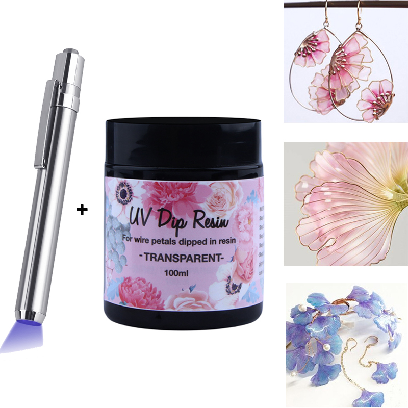 UV DIP Resin Glue UV Flower-Ma - Epoxy Uv Resin Kit review and price