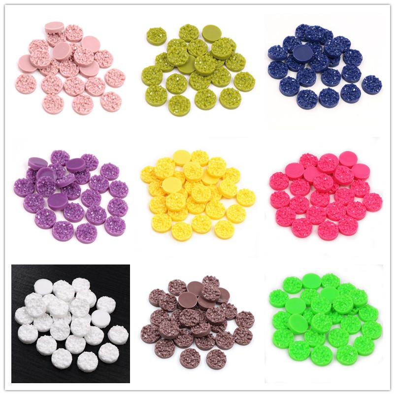 40pcs Resin Druzy Cabochons Do - Resin Craft Projects review and price
