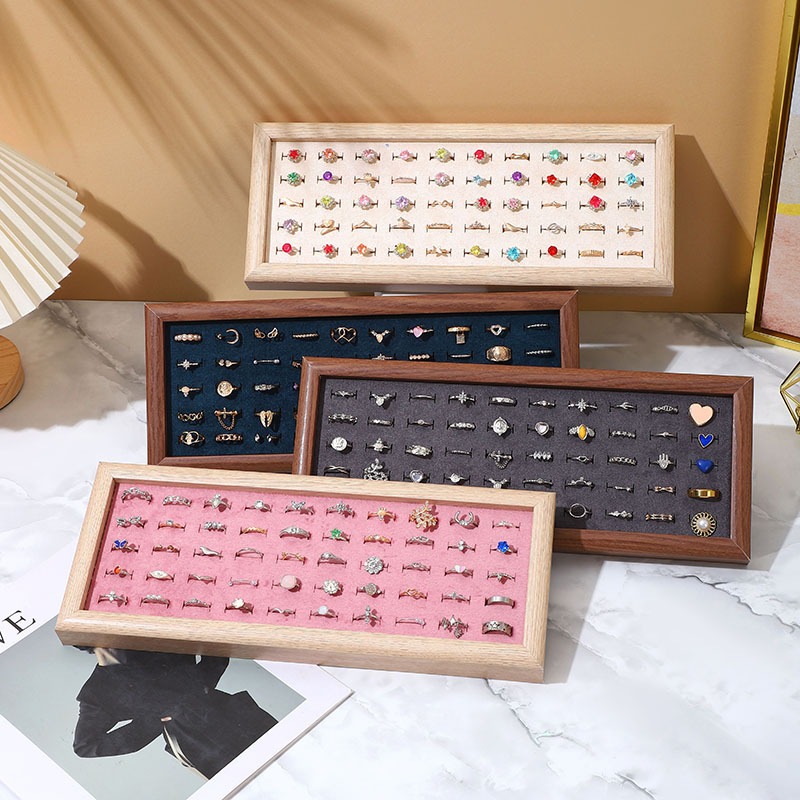 Fashion Jewelry Trays Velvet 5 - Wood Ring Blank review and price