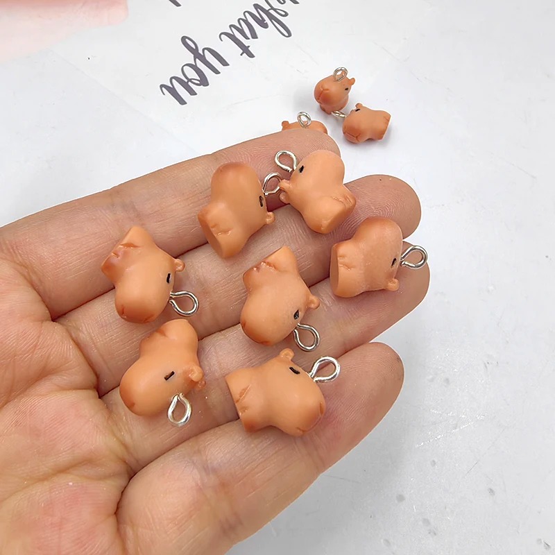 10pcs Cute Small Capybara Char - Resin Craft Projects review and price