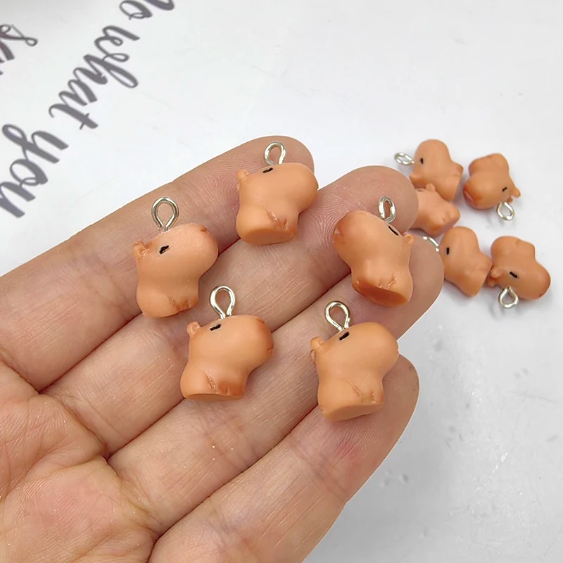10pcs Cute Small Capybara Char - Resin Craft Projects review and price