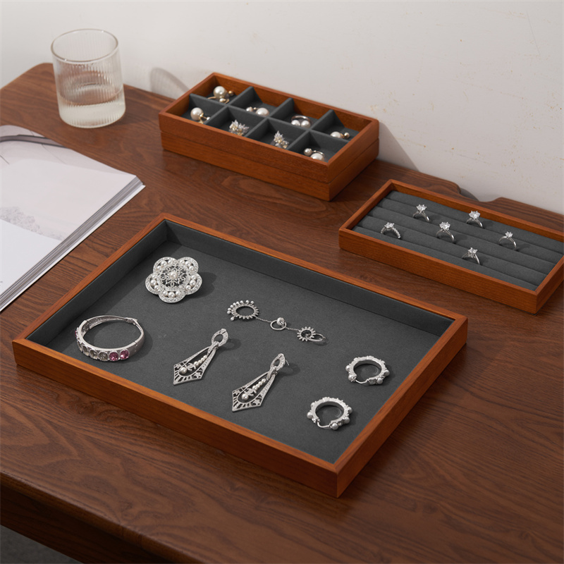 Oirlv Wooden Jewelry Organizer - Wood Ring Blank review and price