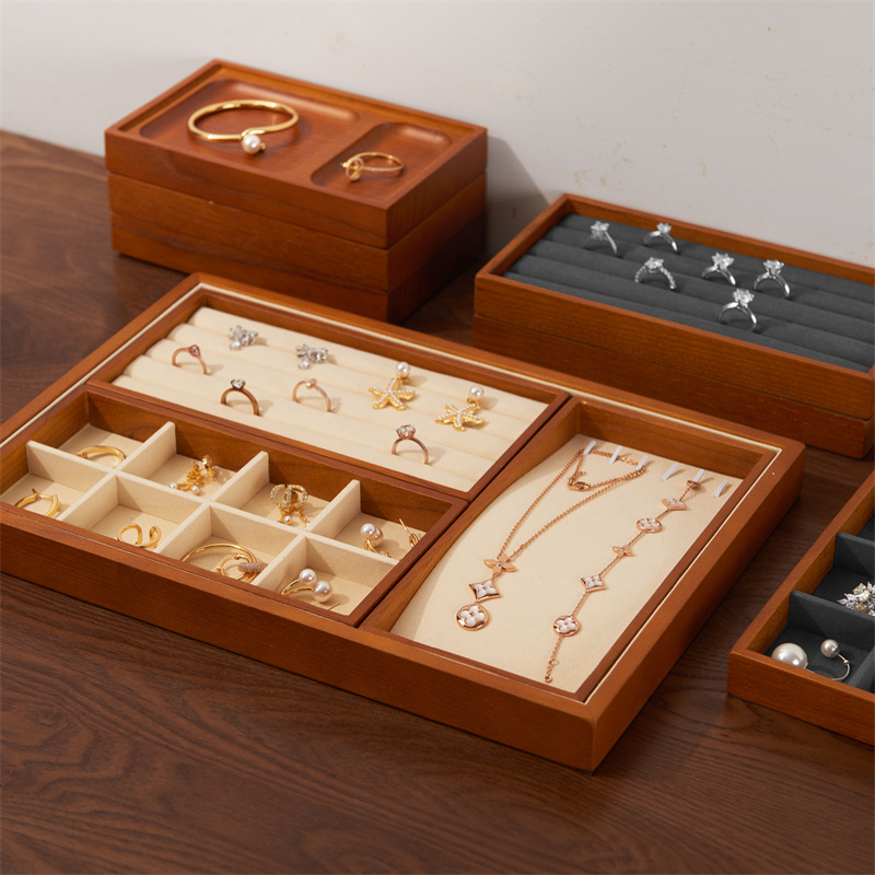 Oirlv Wooden Jewelry Organizer - Wood Ring Blank review and price