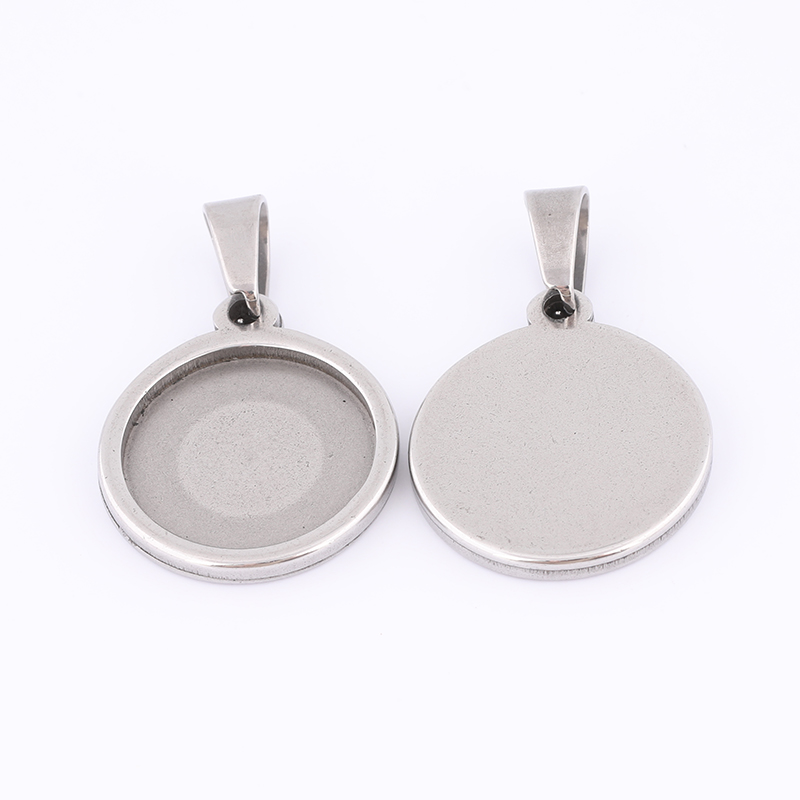10pcs 15mm Round Cabochon Base - Bezels Set Pendant review and price