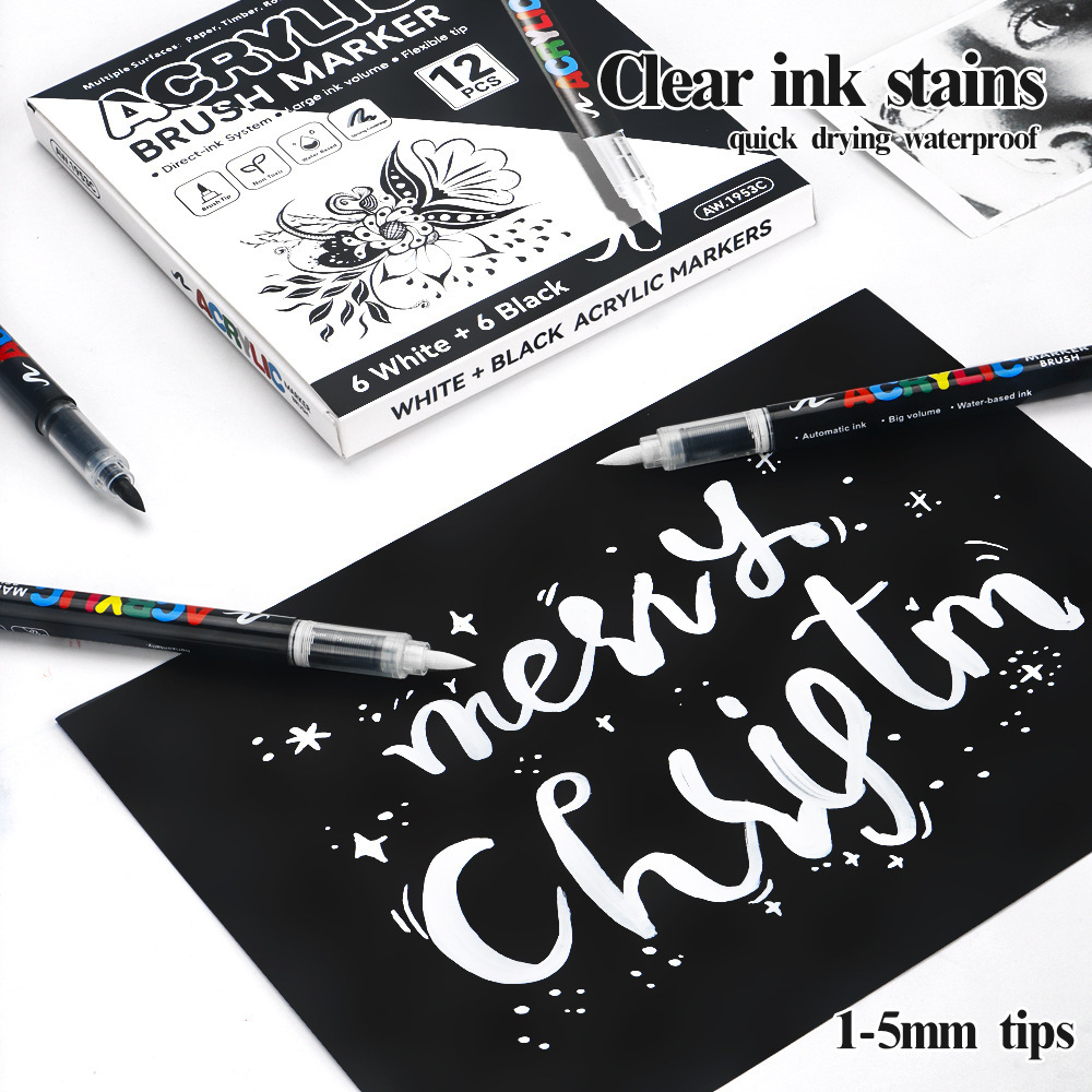 12Pcs Black/White Premium High - Copic Marker Sketch review and price