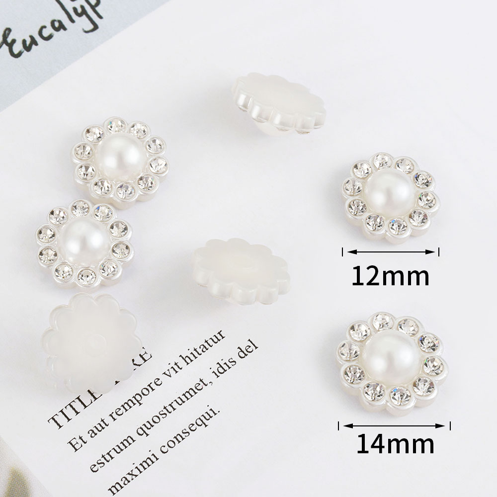 50pcs White Flat Imitation Pea - Resin Craft Projects review and price