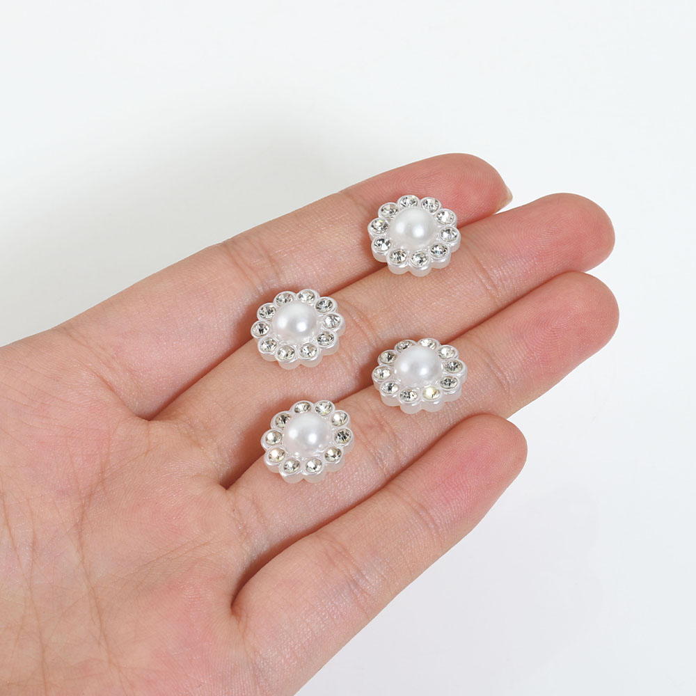 50pcs White Flat Imitation Pea - Resin Craft Projects review and price