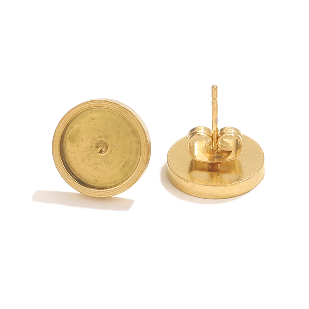 10pcs Stainless Steel Gold Ear - Resin Craft Projects review and price